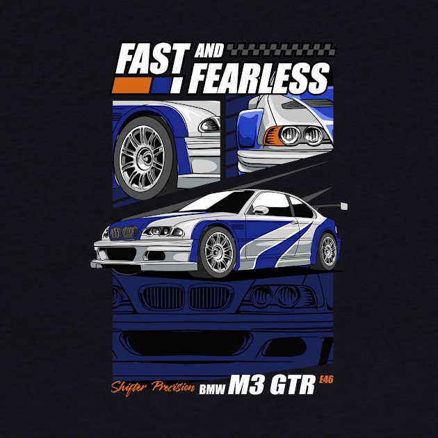 Fast and Fearless GTR E46 by Harrisaputra